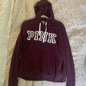 Maroon pink sweater